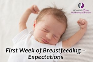 first week baby and breastfeeding