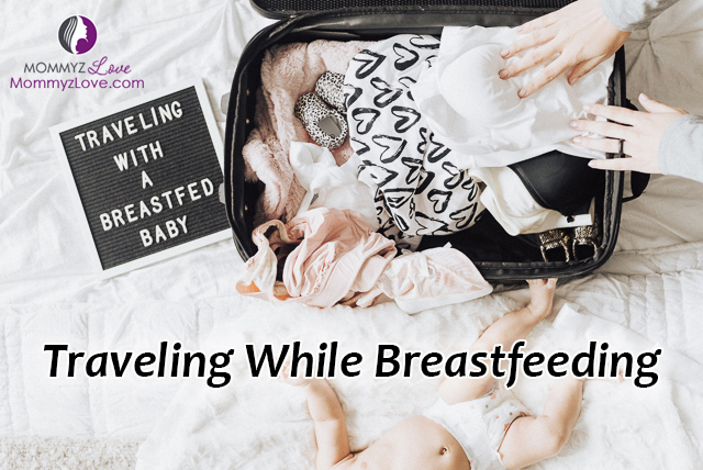 packing when travelling while breastfeeding