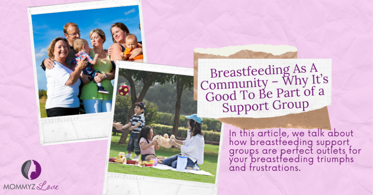 Breastfeeding As A Community – Why It’s Good To Be Part of a Support Group